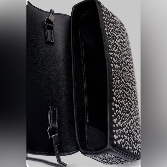 Studded rocker crossbody bag - Picture 3 of 4
